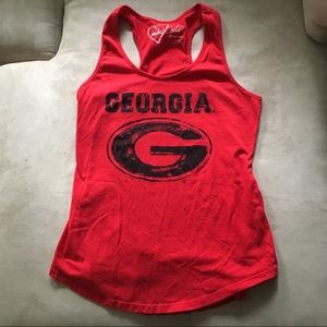 UGA tank top